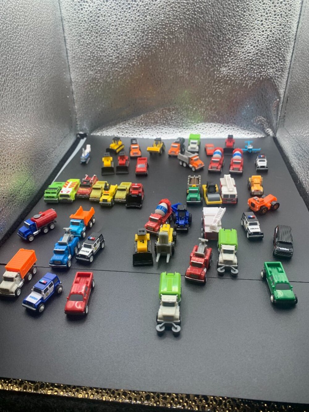 Lot of 46 Micro Driven & Tonka Assorted Vehicles LOOSE SELLING AS IS